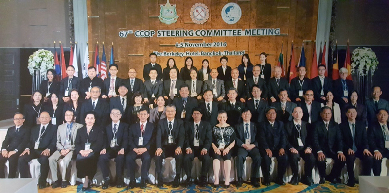 Kepala Badan Geologi Pimpin Delegasi RI di 52th Annual Session dan 67th CCOP